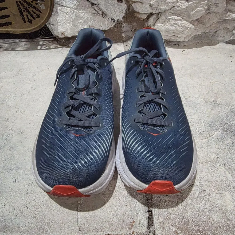 HOKA ONE ONE RINCON 3 Blue Men 9.5 D On/Off Road Running